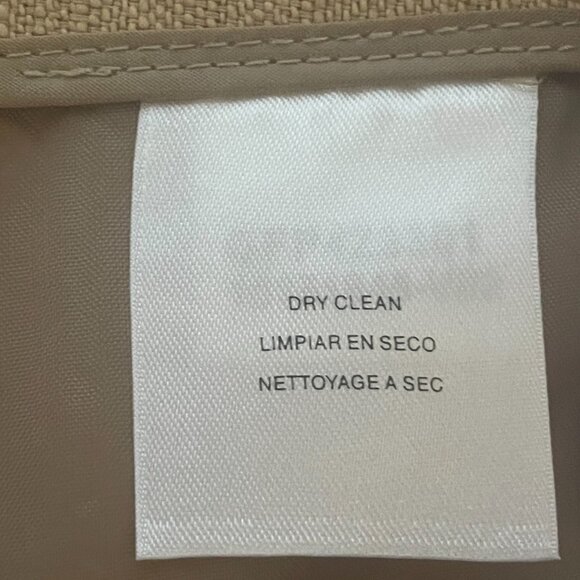 Anne Klein Front-Button A-Line Skirt in Tan with Front‎ Pockets, Size 10 - Picture 6 of 6